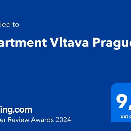 Apartment Vltava ปราก ภายนอก รูปภาพ